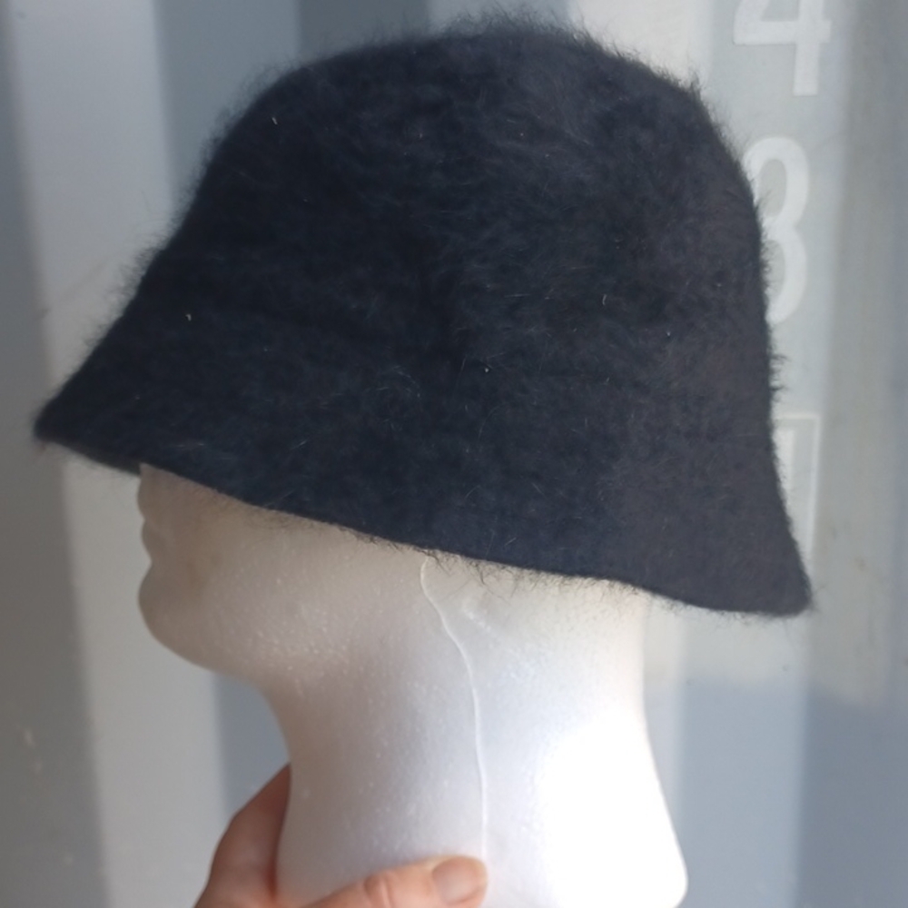 Emanuel Geraldo wool fuzzy bucket hat one size